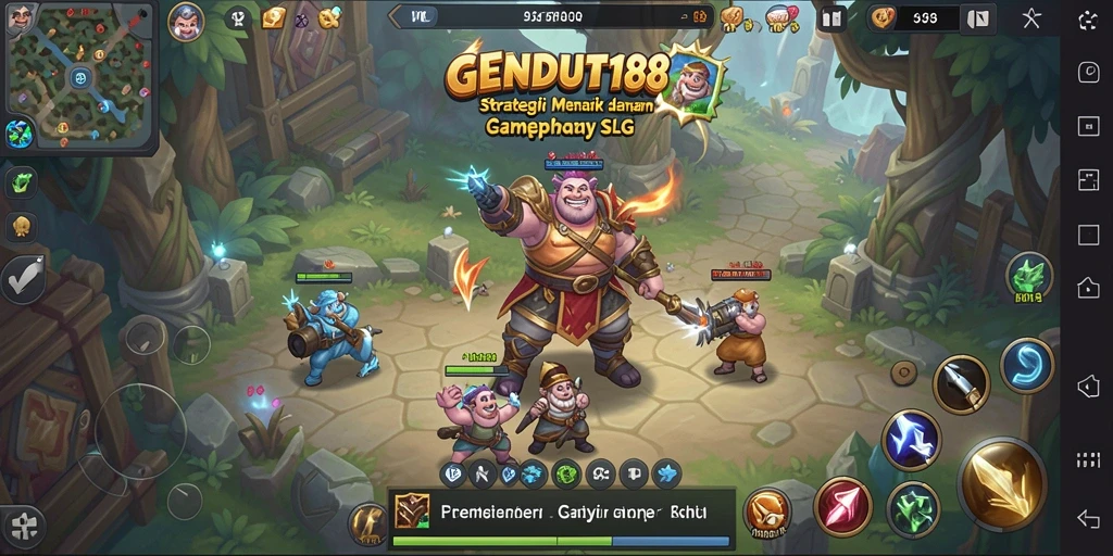 Screenshot utama GENDUT188 menampilkan strategi dan interaksi gameplay SLG yang menarik.
