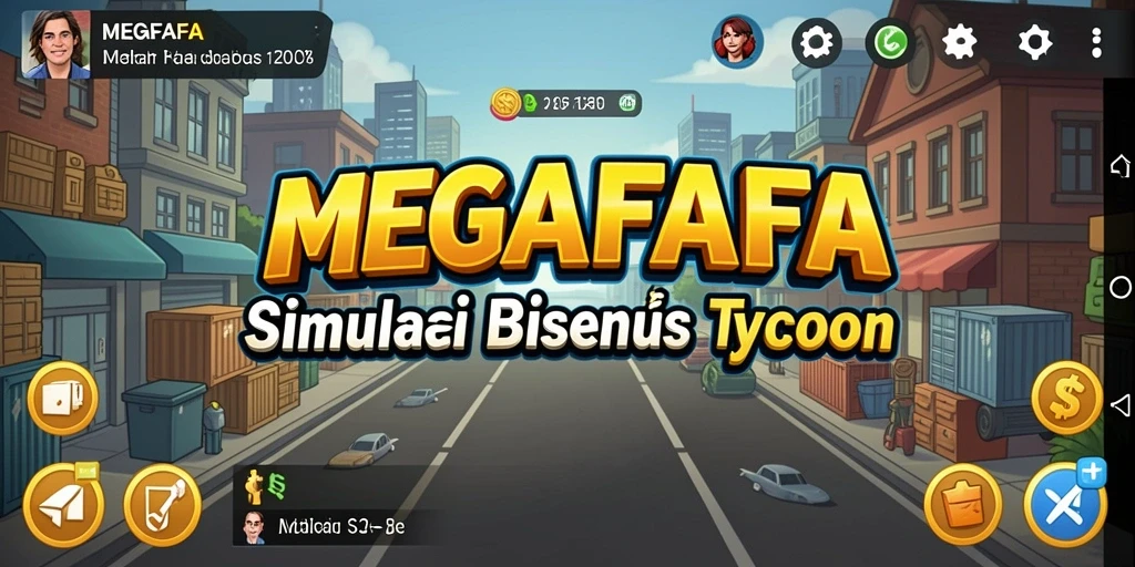 Tampilan gameplay <strong>MEGAFAFA</strong> yang menarik dan interaktif.