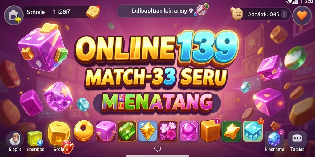 Tampilan gameplay menarik dari ONLINE138, penuh warna dan tantangan.