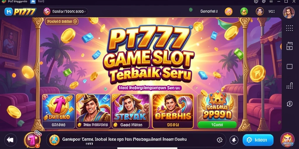 Gameplay PT777 yang seru dan grafis menawan dalam permainan slot.